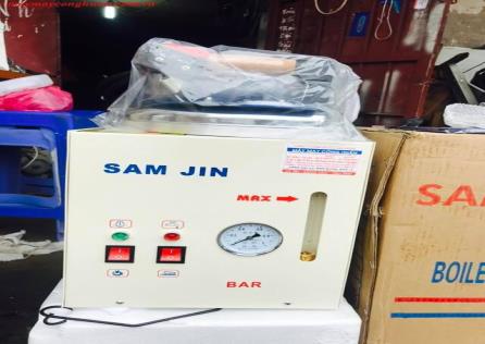 Nồi hơi Mini 3,5kw SamZin + Bàn là + tất 