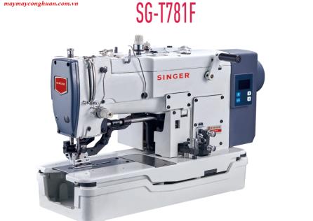 Máy thùa bằng cắt chỉ tự động Singer SG781